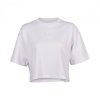 T-SHIRT DAMSKI FOX WORDMARK OS CROP WHITE L